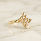 Marquise Leaf Ring