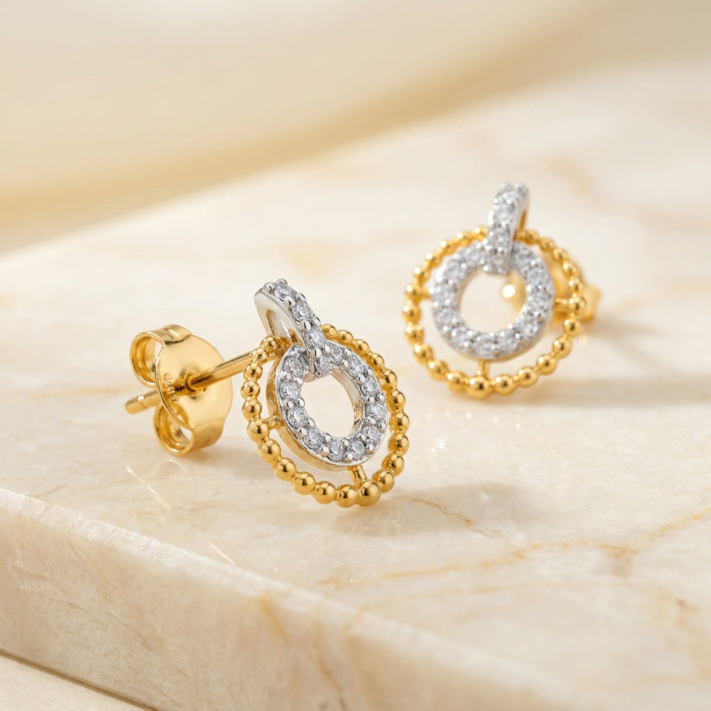 Beaded Halo Drops