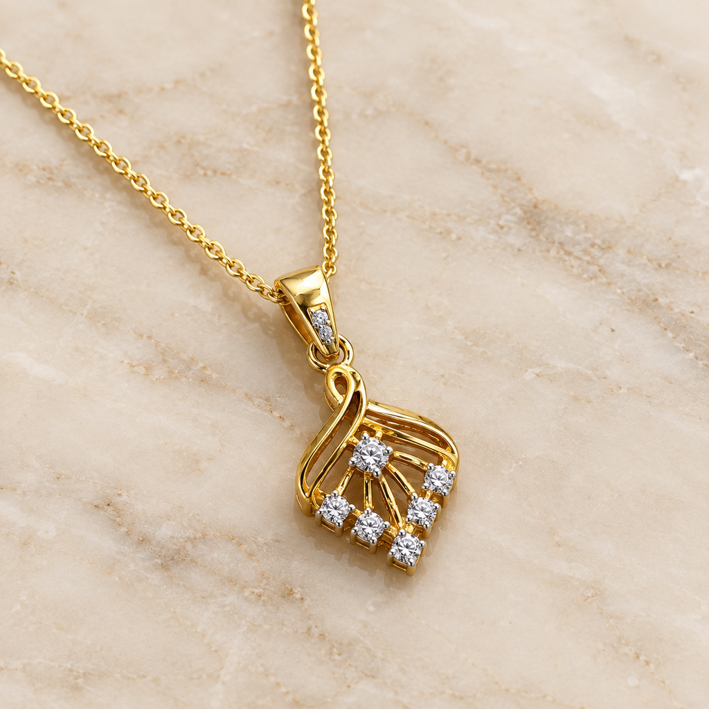 Cascade Petal Pendant