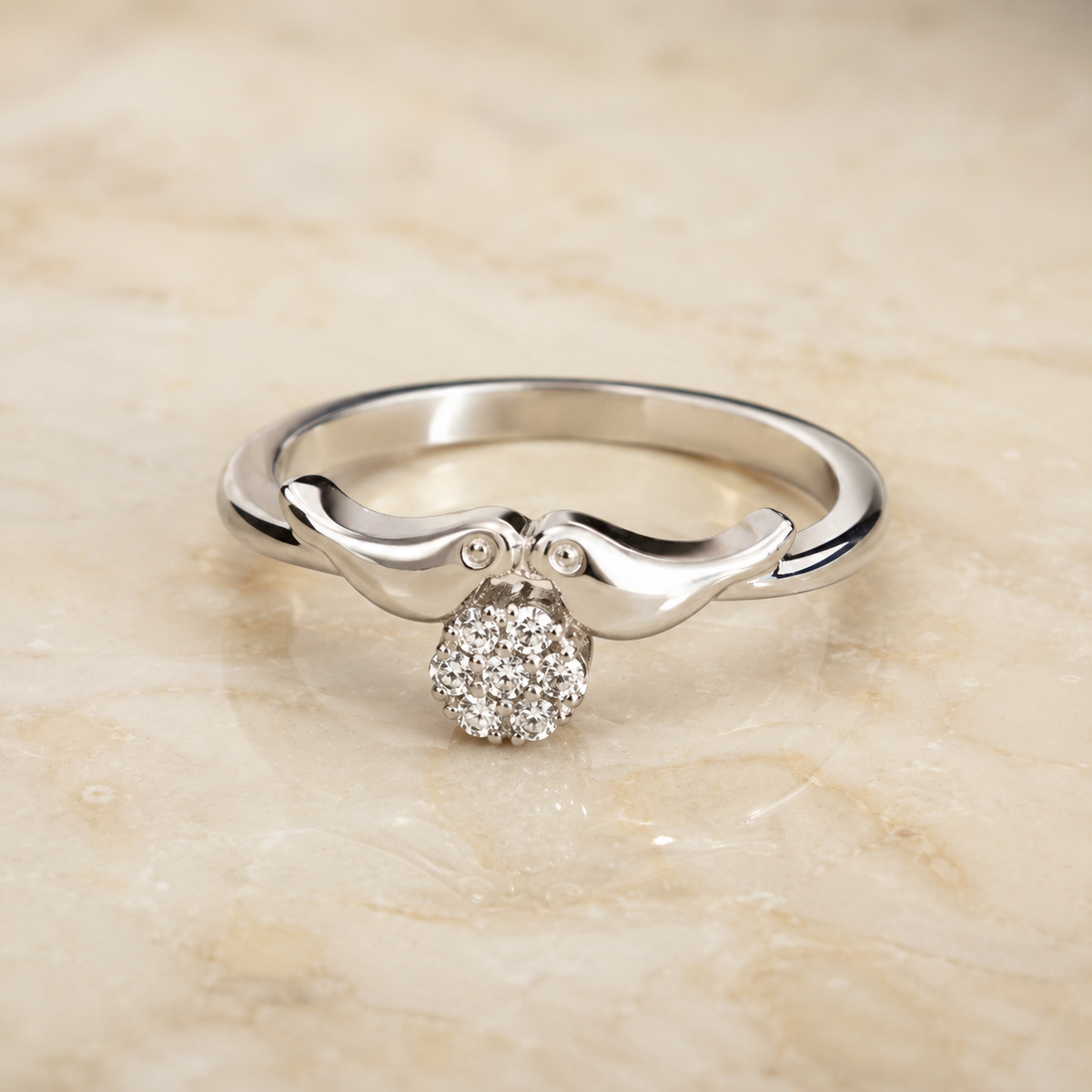 Lovebirds Bloom Ring