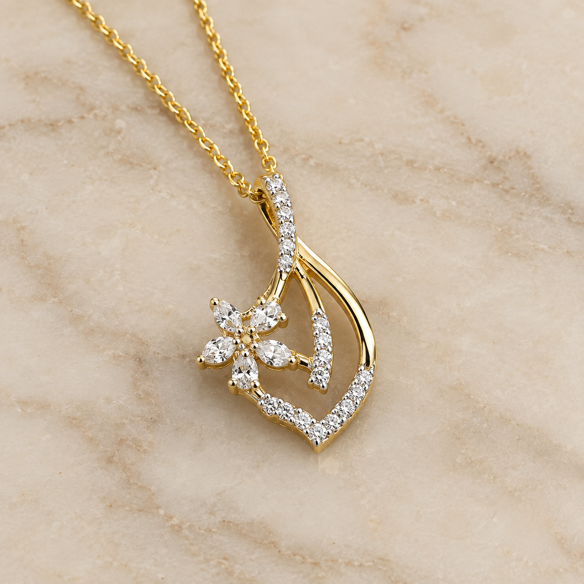 Whispering Petal Pendant