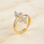 Butterfly Duet Ring