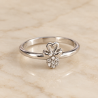 Swan Embrace Ring