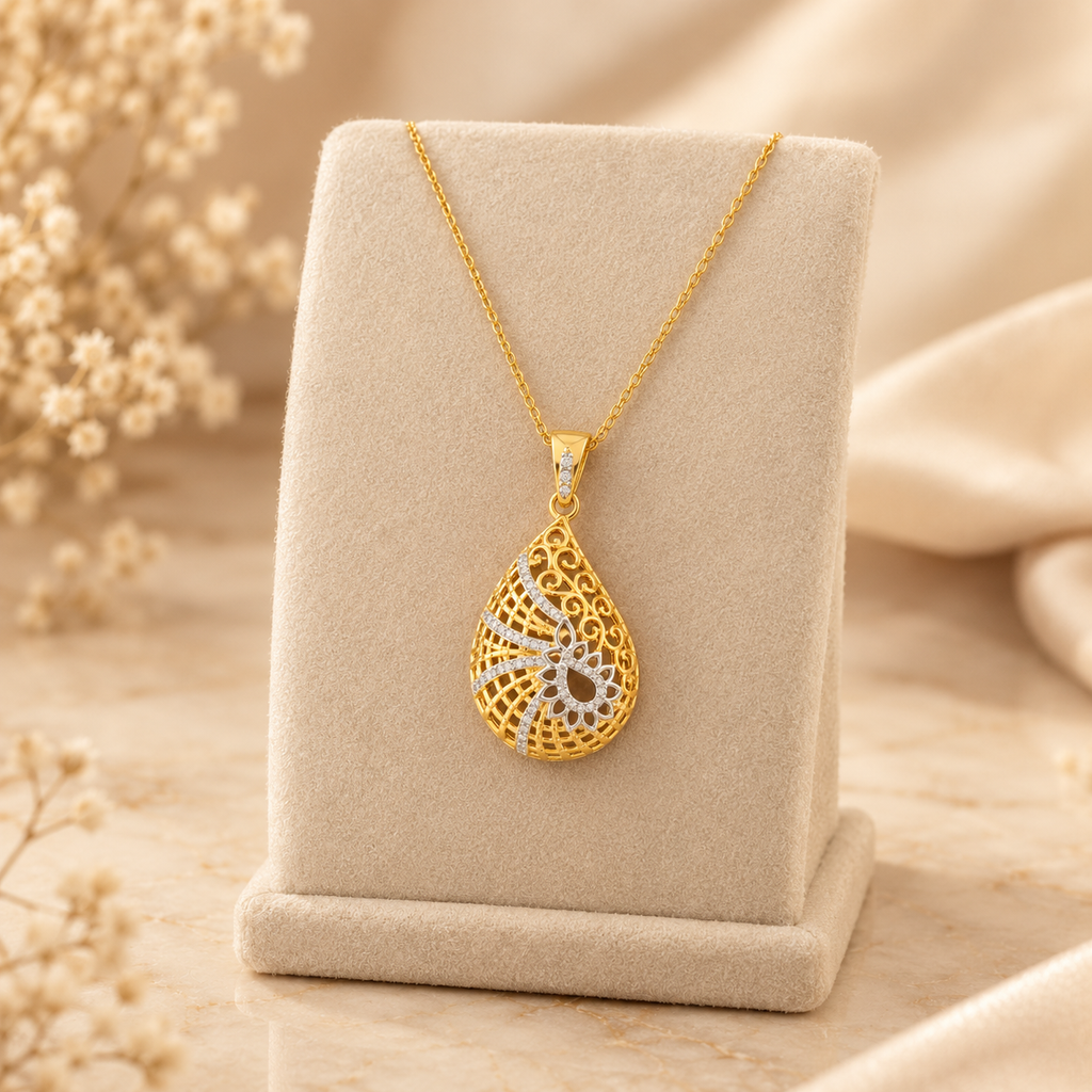 Elegant Filigree Pendant