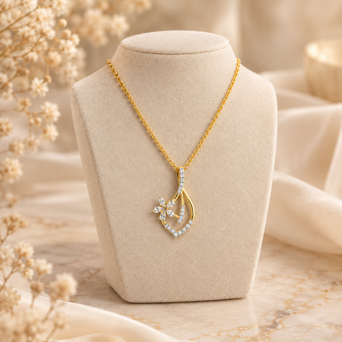 Whispering Petal Pendant