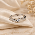 Silver Bypass Twist