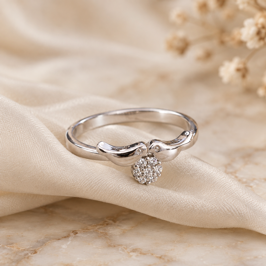 Lovebirds Bloom Ring