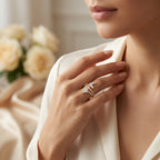 Butterfly Duet Ring