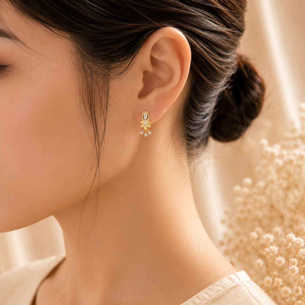 Petite Bloom Earring